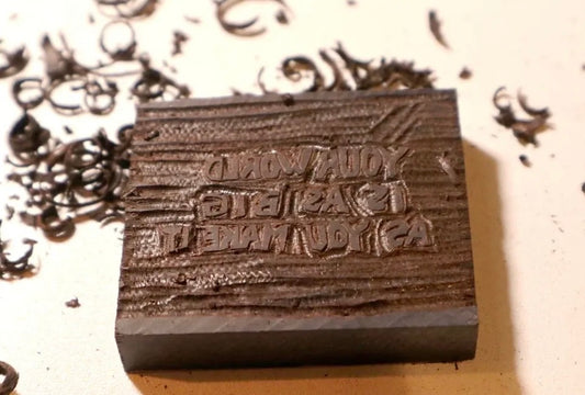 Mini Print - Opening line of Poem by Georgia Douglas Johnson